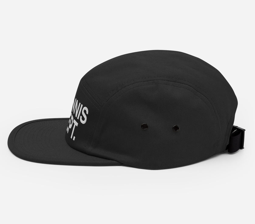 Tennis Dept Five Panel Cap by CoVA Tennis