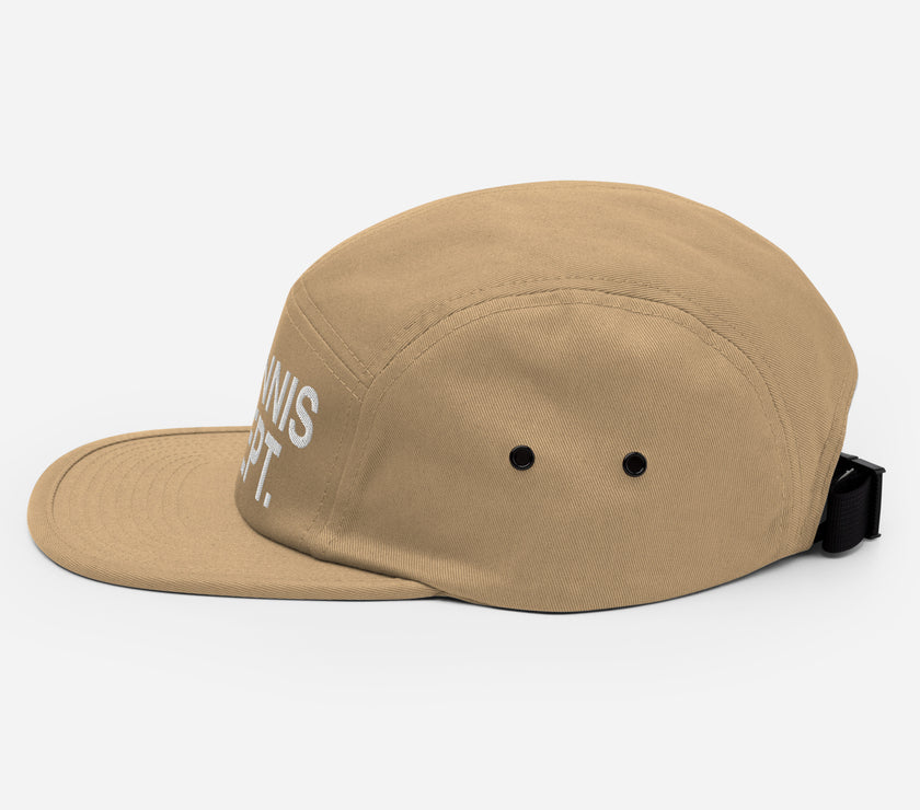 Tennis Dept Five Panel Cap by CoVA Tennis