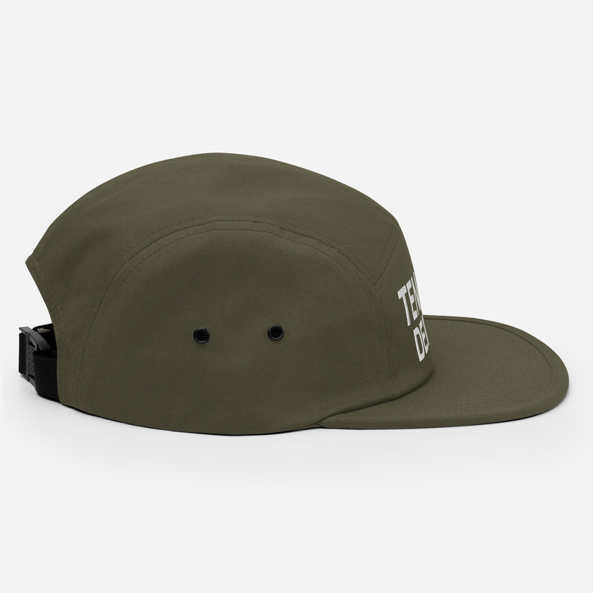 Tennis Dept Five Panel Cap by CoVA Tennis