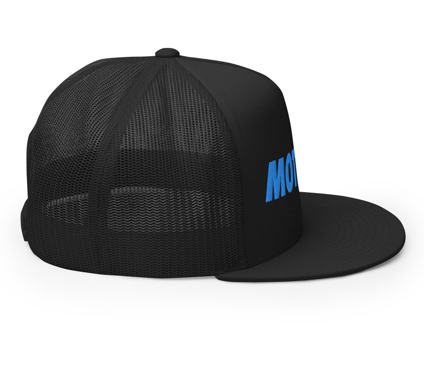 MOTIVATE Flat Bill Trucker Cap by CoVA Tennis