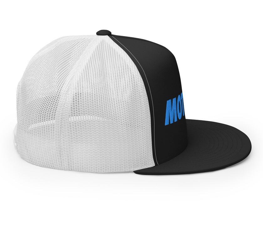 MOTIVATE Flat Bill Trucker Cap by CoVA Tennis