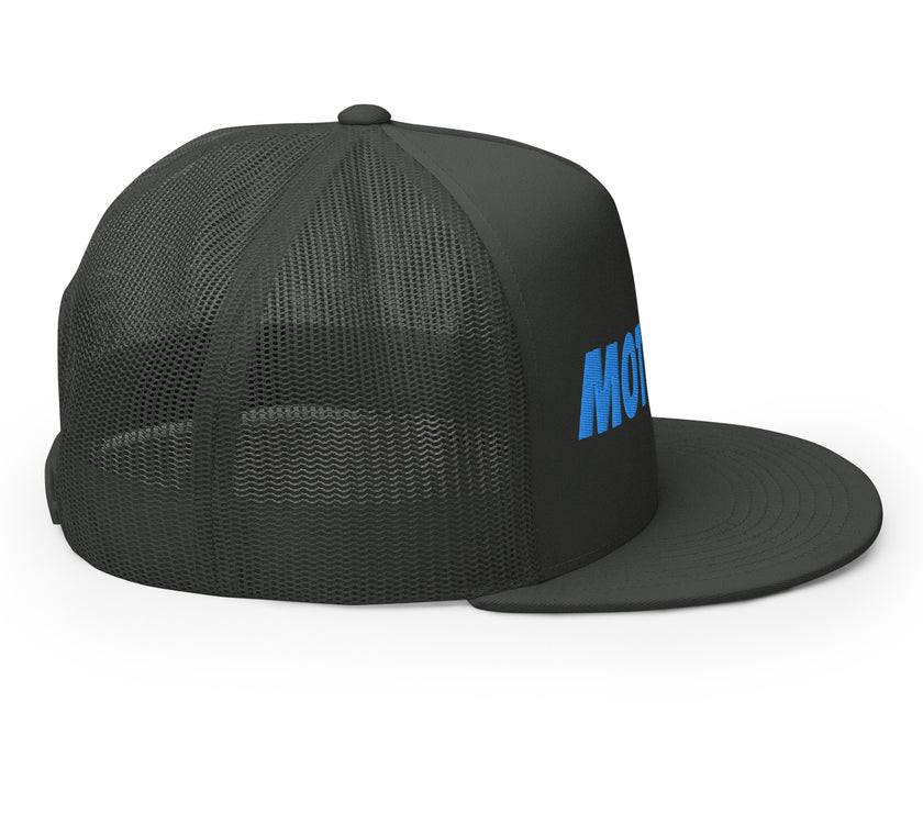 MOTIVATE Flat Bill Trucker Cap by CoVA Tennis