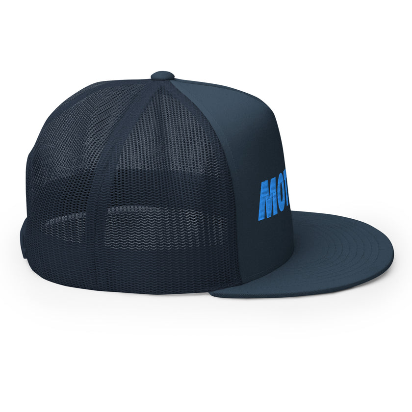 MOTIVATE Flat Bill Trucker Cap by CoVA Tennis