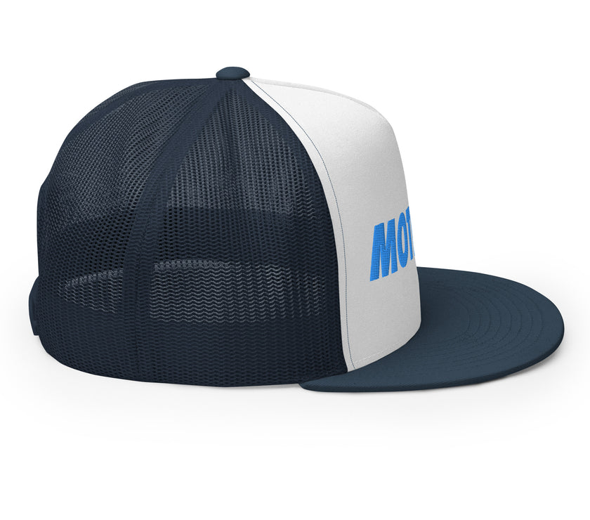 MOTIVATE Flat Bill Trucker Cap by CoVA Tennis