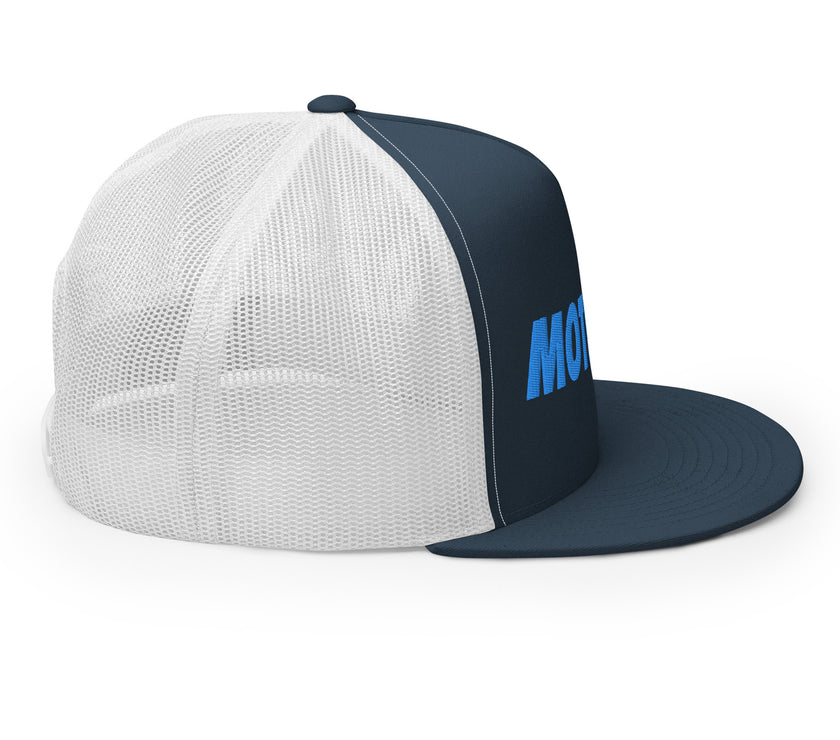 MOTIVATE Flat Bill Trucker Cap by CoVA Tennis