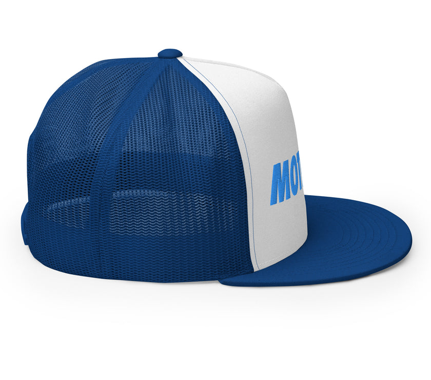 MOTIVATE Flat Bill Trucker Cap by CoVA Tennis