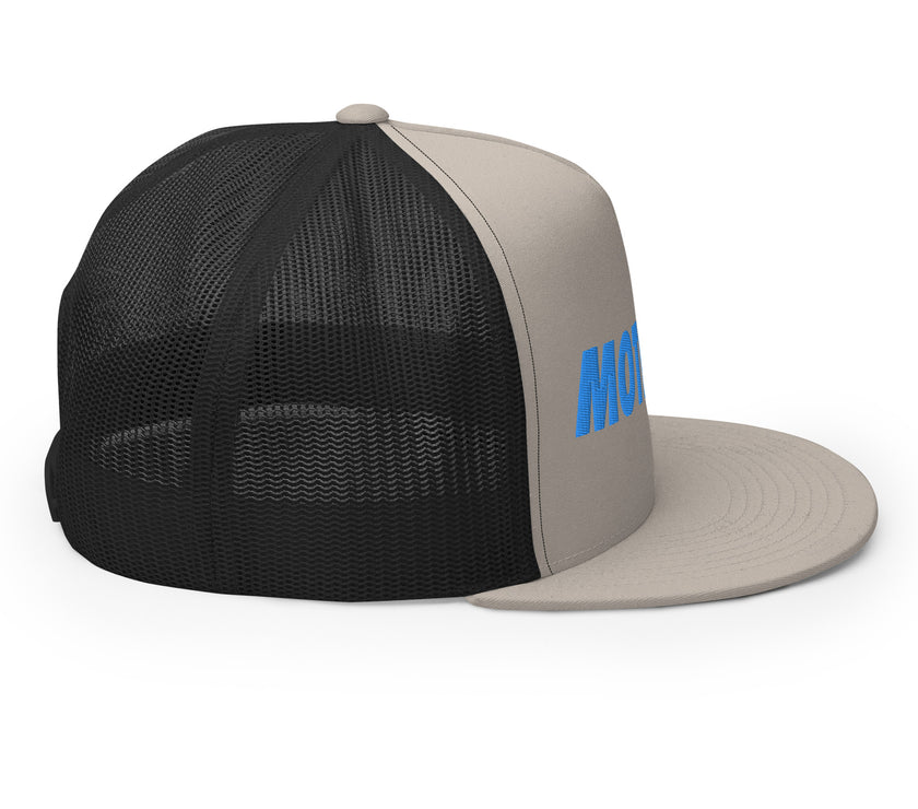 MOTIVATE Flat Bill Trucker Cap by CoVA Tennis