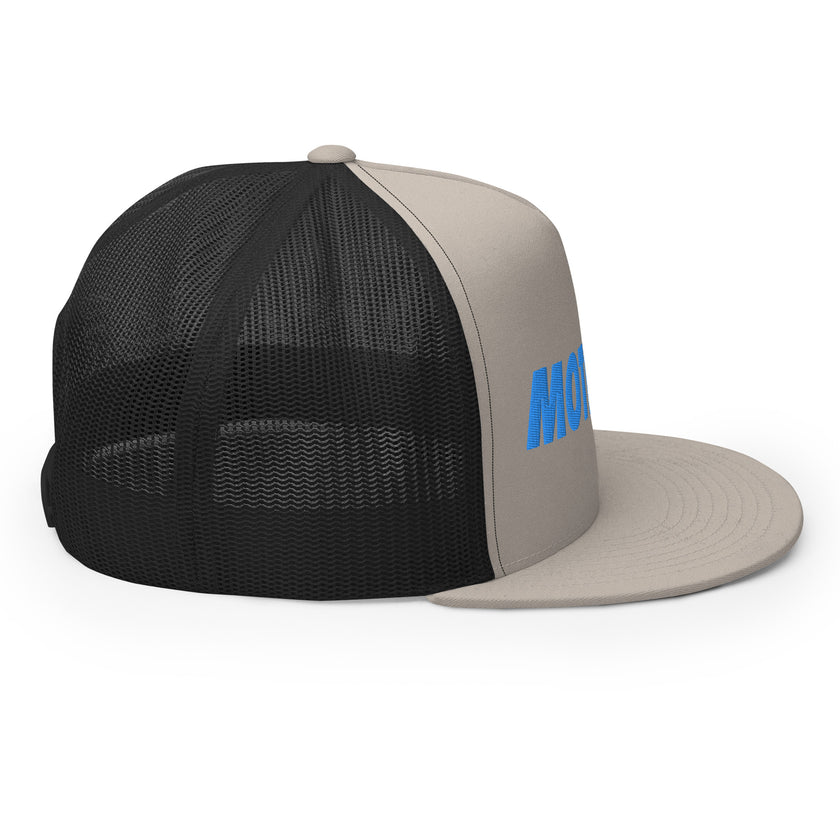 MOTIVATE Flat Bill Trucker Cap by CoVA Tennis