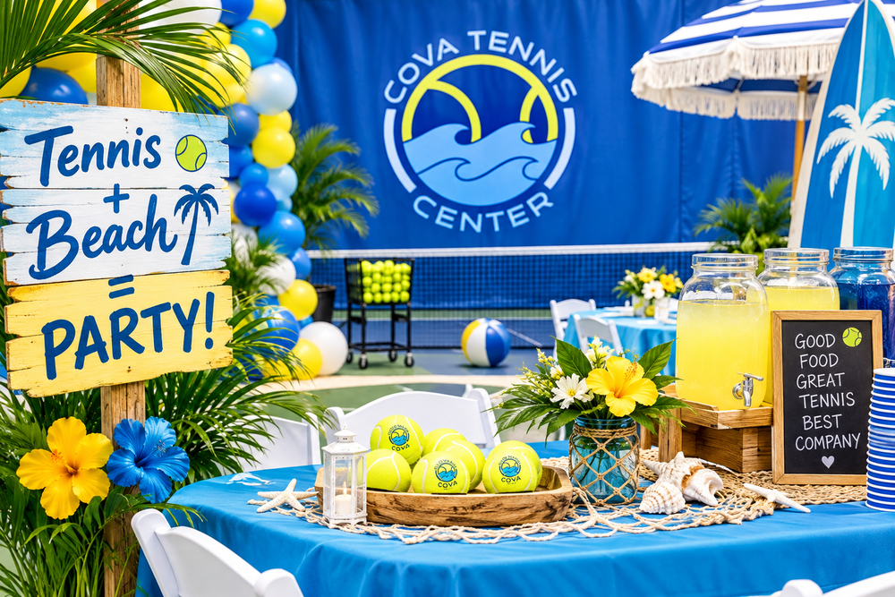 Party Rentals at CoVA Tennis Center
