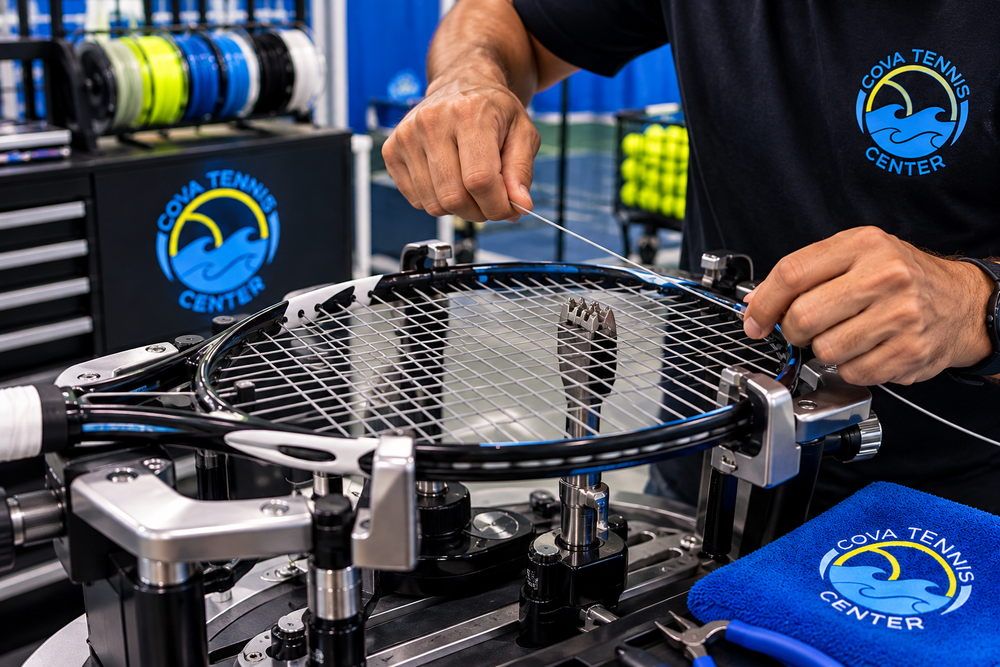 Racquet Repair at CoVA Tennis Center