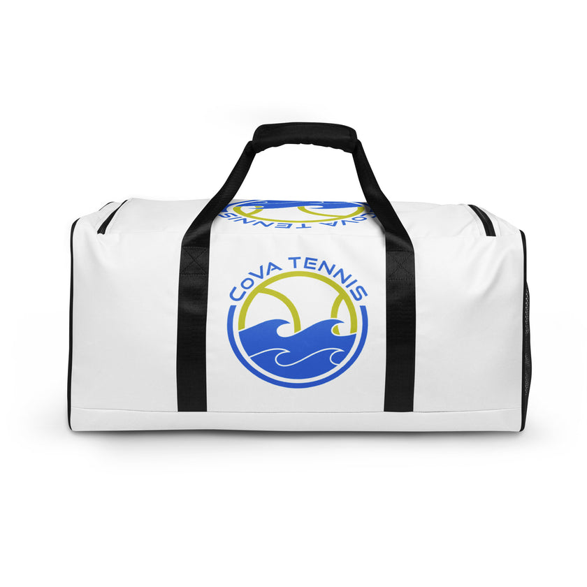 CoVA Tennis Ball & Waves Logo Duffle bag