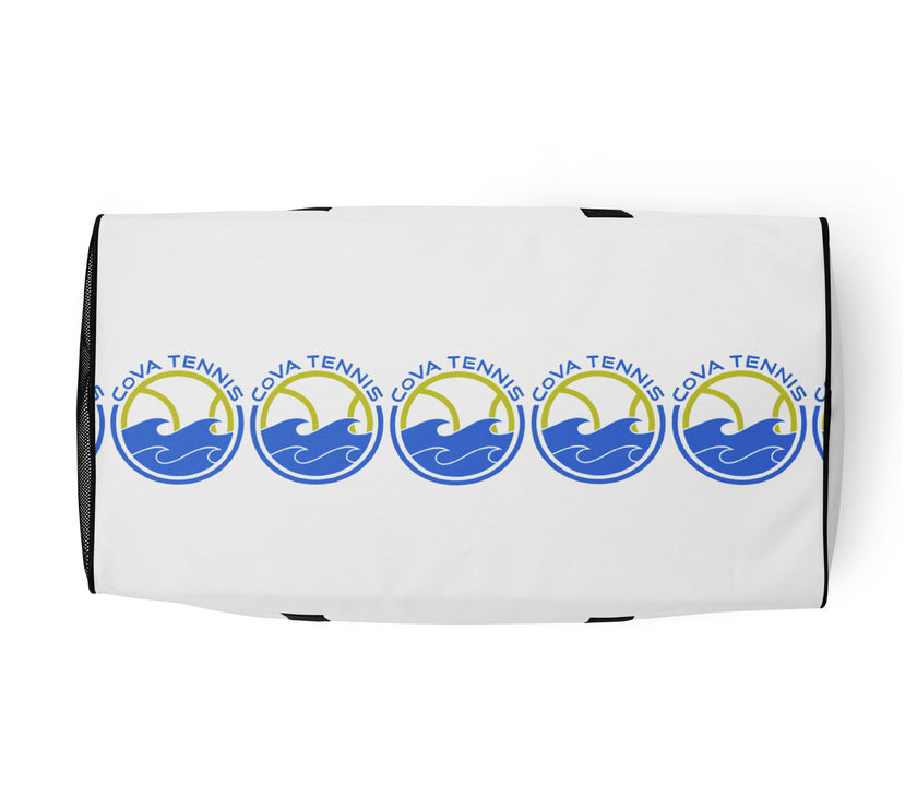 CoVA Tennis Ball & Waves Logo Duffle bag