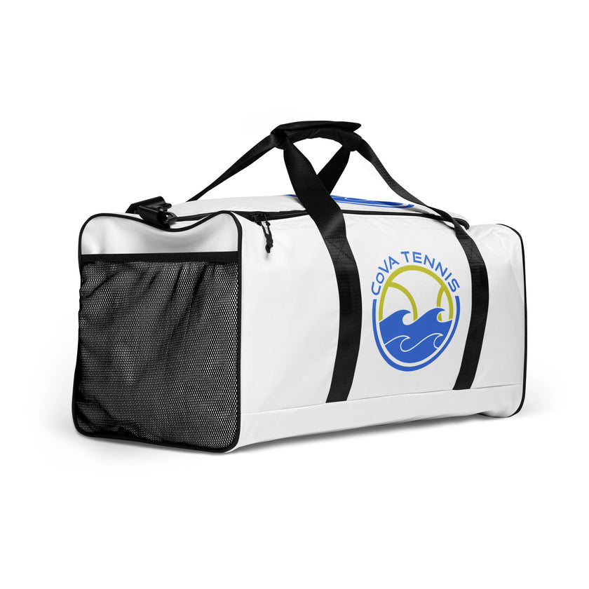 CoVA Tennis Ball & Waves Logo Duffle bag