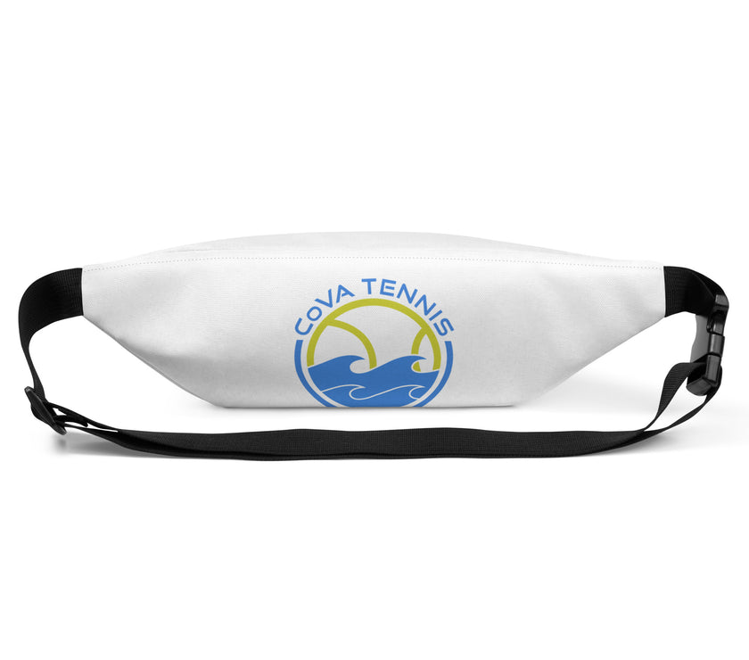 CoVA Tennis Ball & Waves Logo Fanny Pack