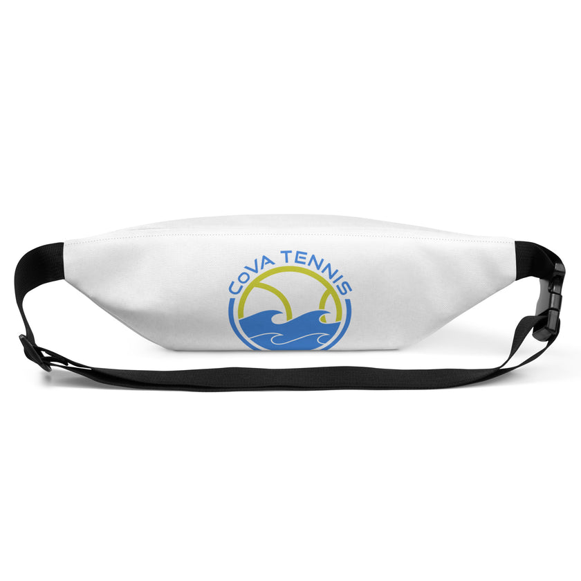 CoVA Tennis Ball & Waves Logo Fanny Pack