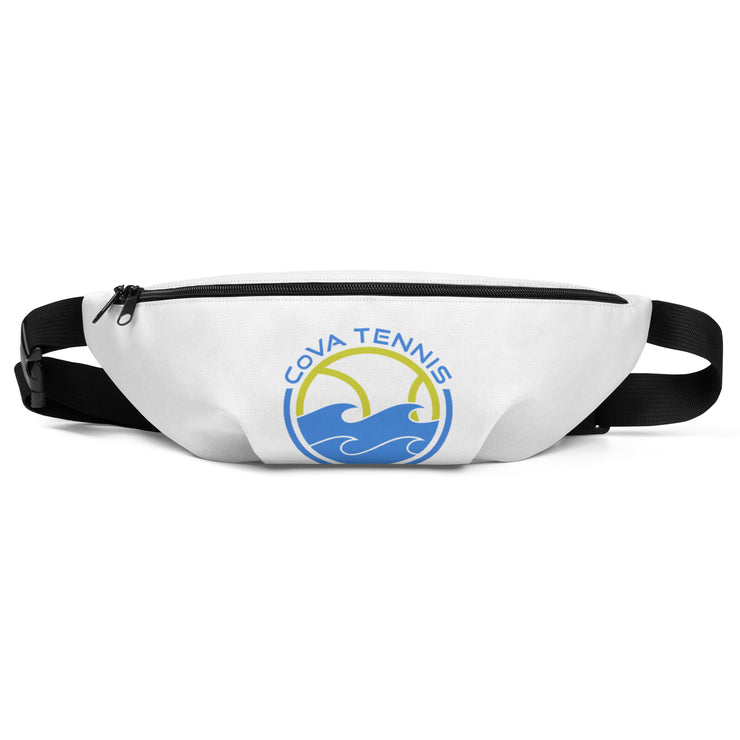 CoVA Tennis Ball & Waves Logo Fanny Pack