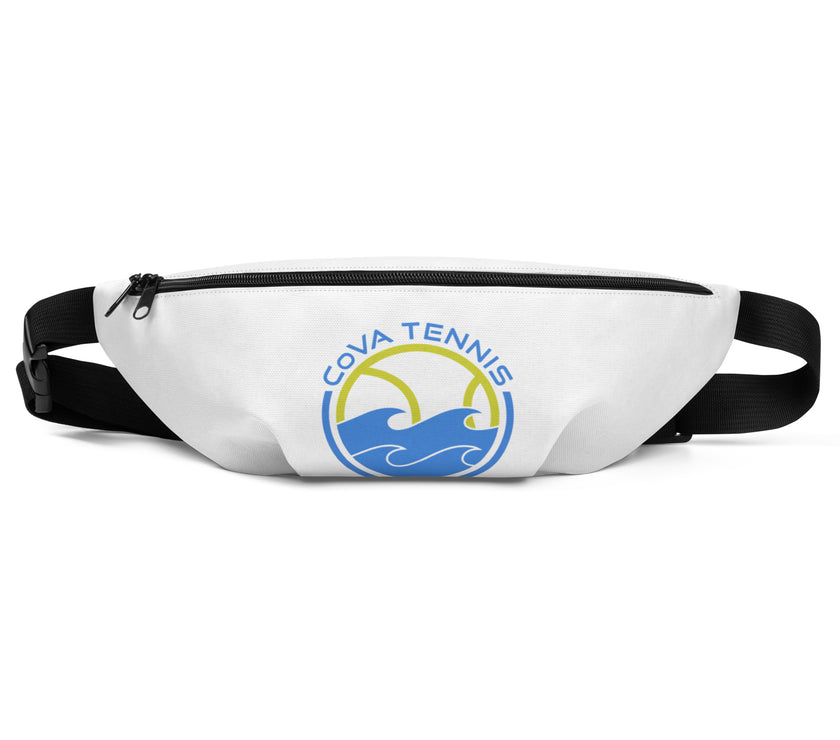 CoVA Tennis Ball & Waves Logo Fanny Pack