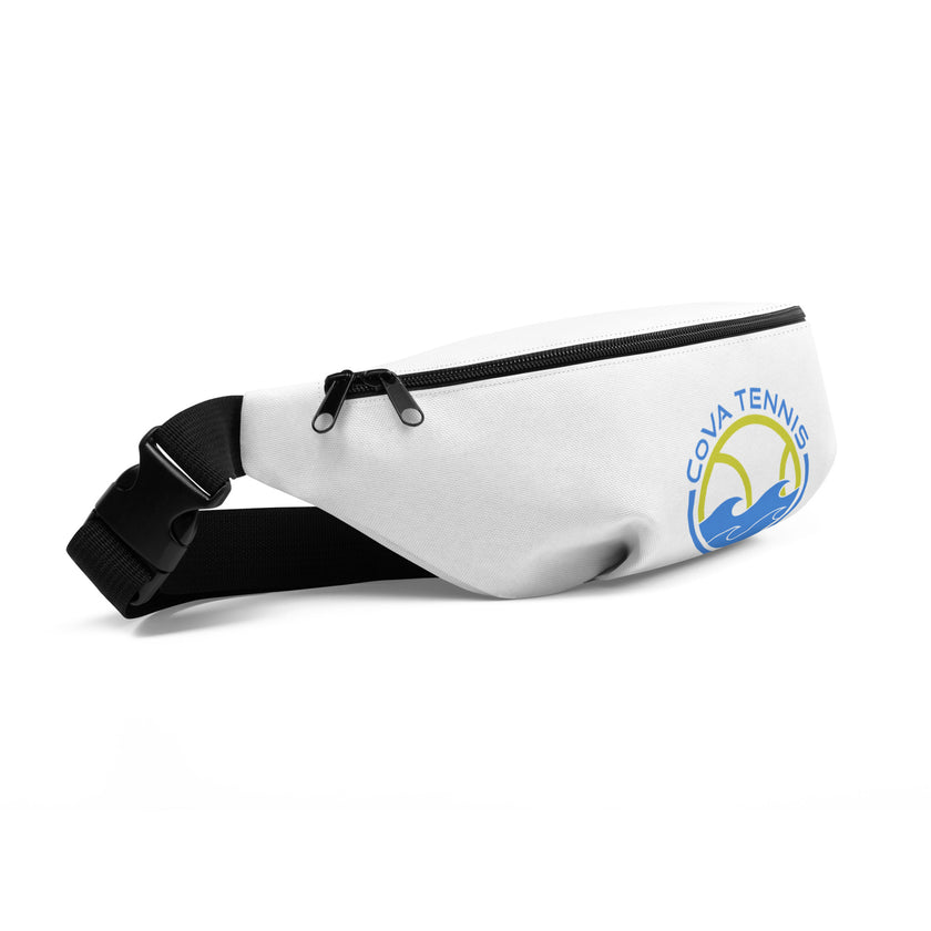 CoVA Tennis Ball & Waves Logo Fanny Pack