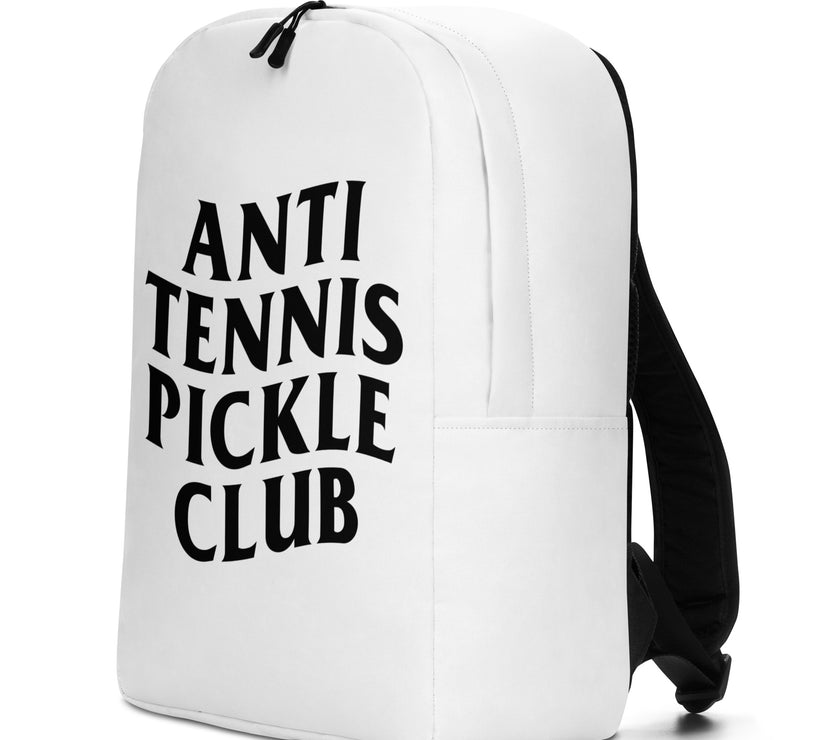 Anti Tennis Pickleball Club Minimalist Backpack