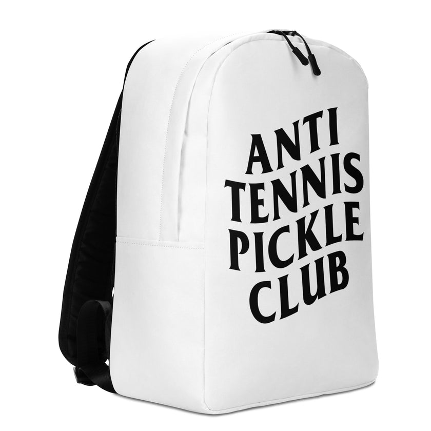 Anti Tennis Pickleball Club Minimalist Backpack