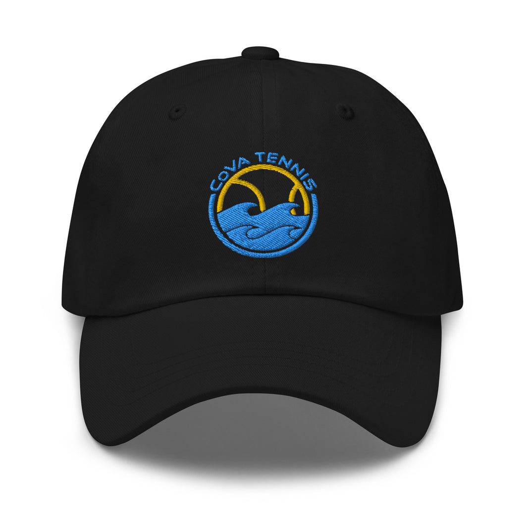 CoVA Tennis Ball & Waves Logo Dad hat