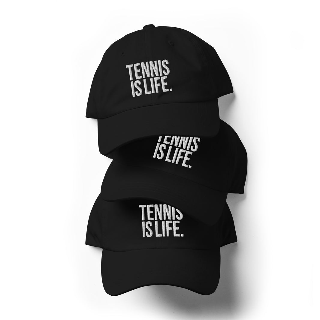 Tennis is LIfe Dad hat by CoVA Tennis