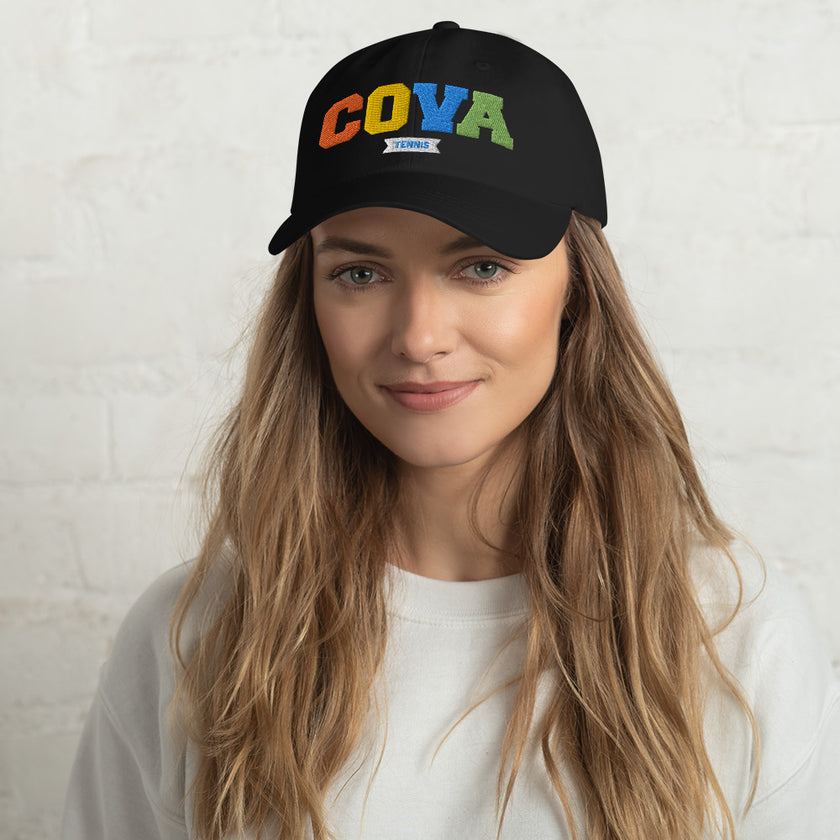 CoVA Tennis Rainbow Dad hat