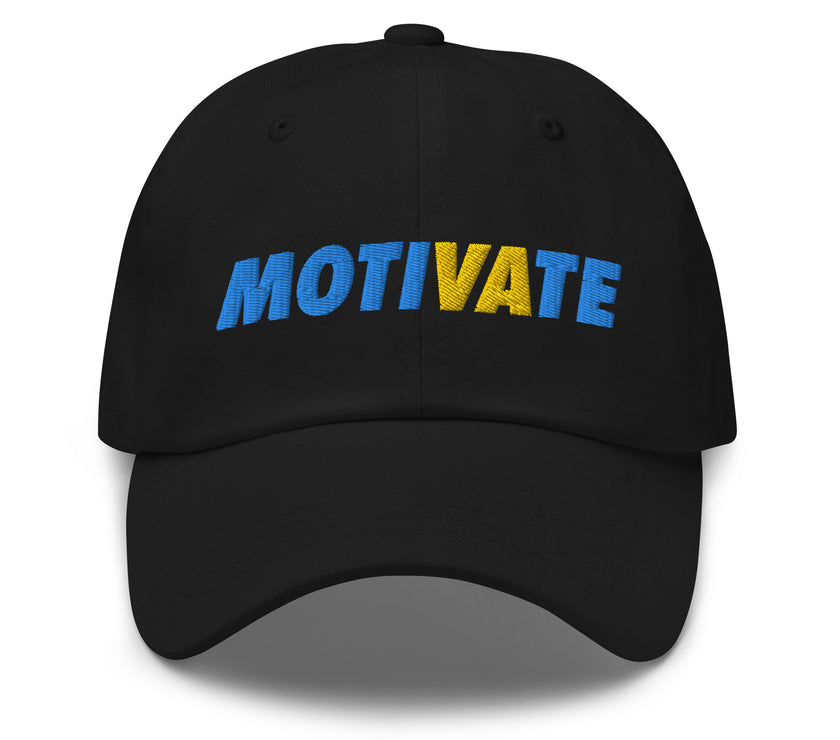 MOTIVATE by CoVA Tennis Dad hat