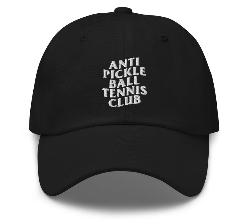 Anti Pickleball Tennis Club Dad hat