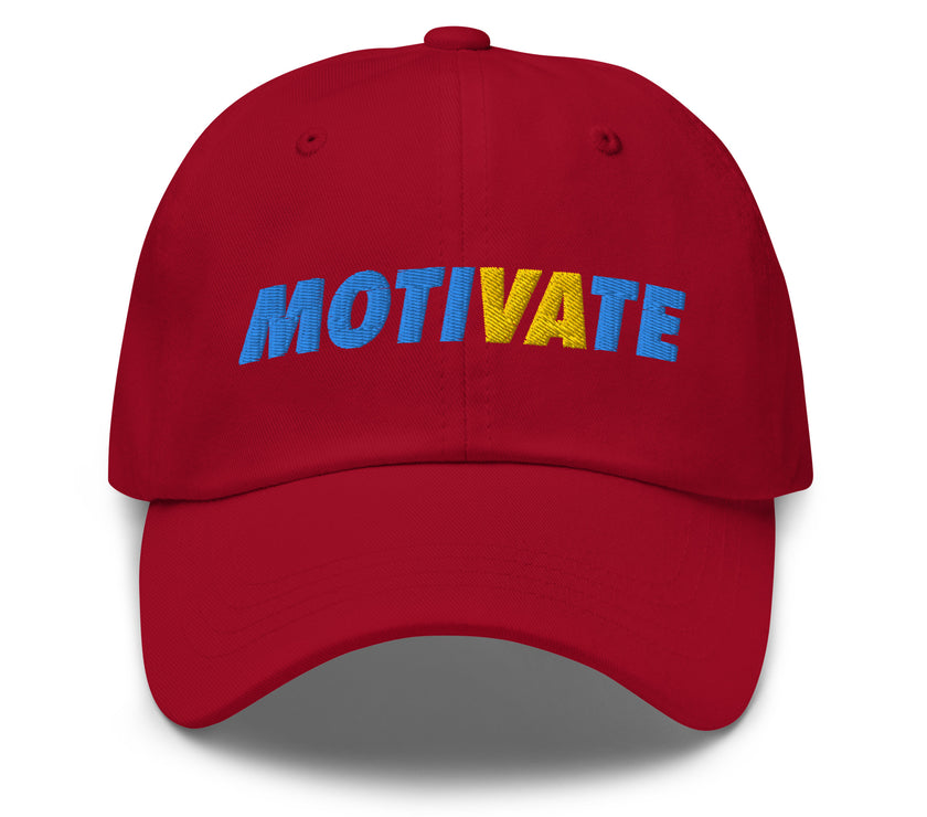 MOTIVATE by CoVA Tennis Dad hat