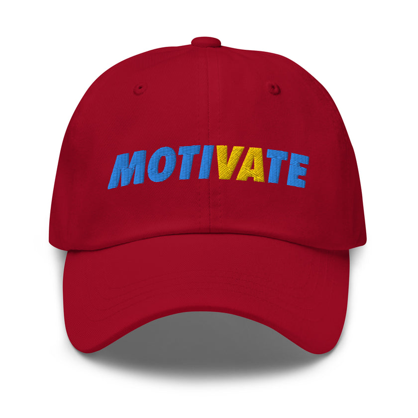 MOTIVATE by CoVA Tennis Dad hat