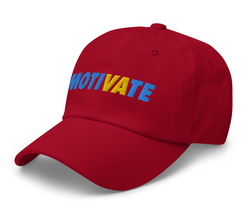 MOTIVATE by CoVA Tennis Dad hat