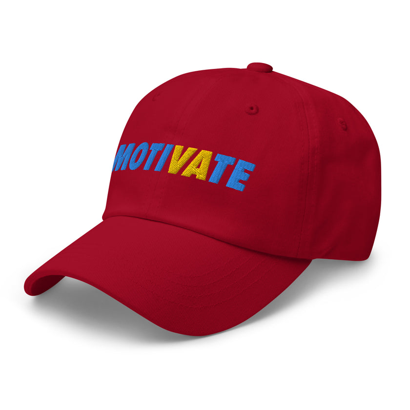 MOTIVATE by CoVA Tennis Dad hat