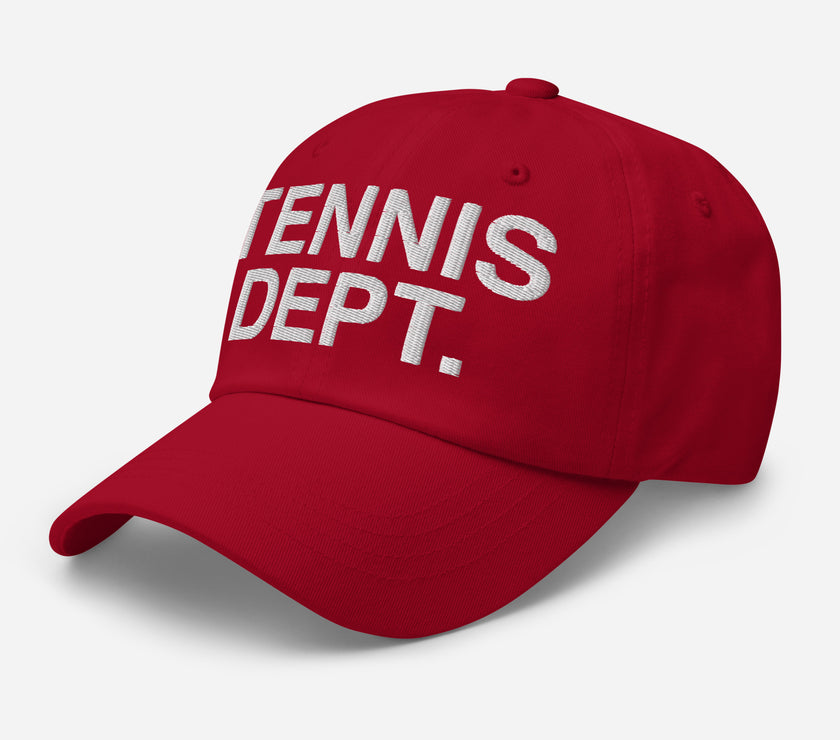 Tennis Dept Dad hat by CoVA Tennis