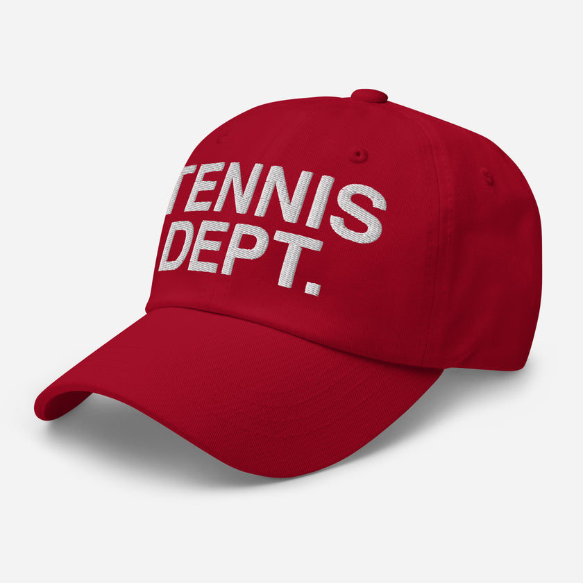 Tennis Dept Dad hat by CoVA Tennis