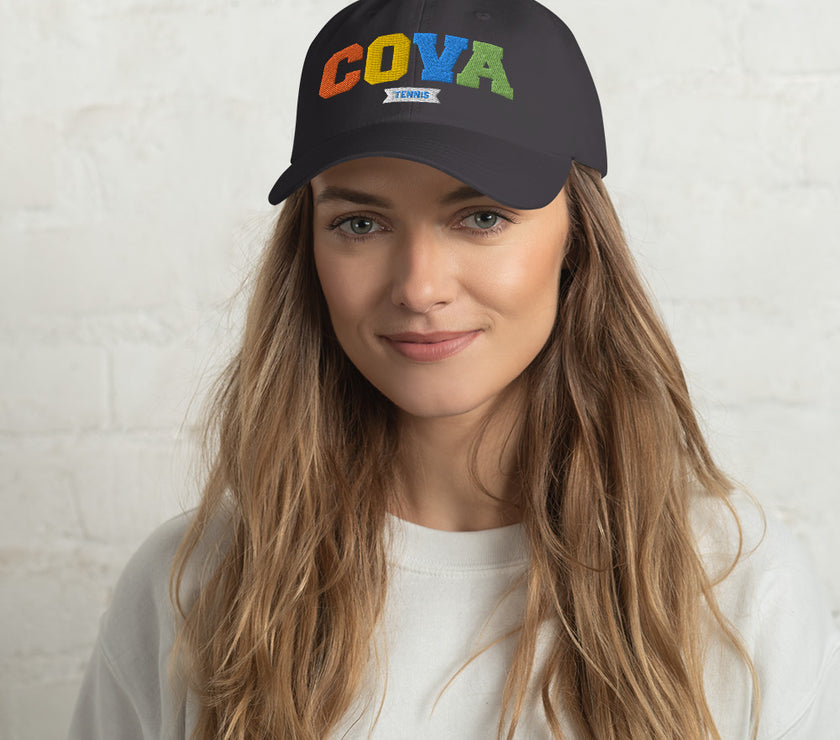 CoVA Tennis Rainbow Dad hat