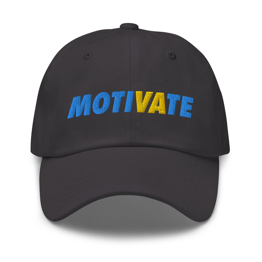 MOTIVATE by CoVA Tennis Dad hat