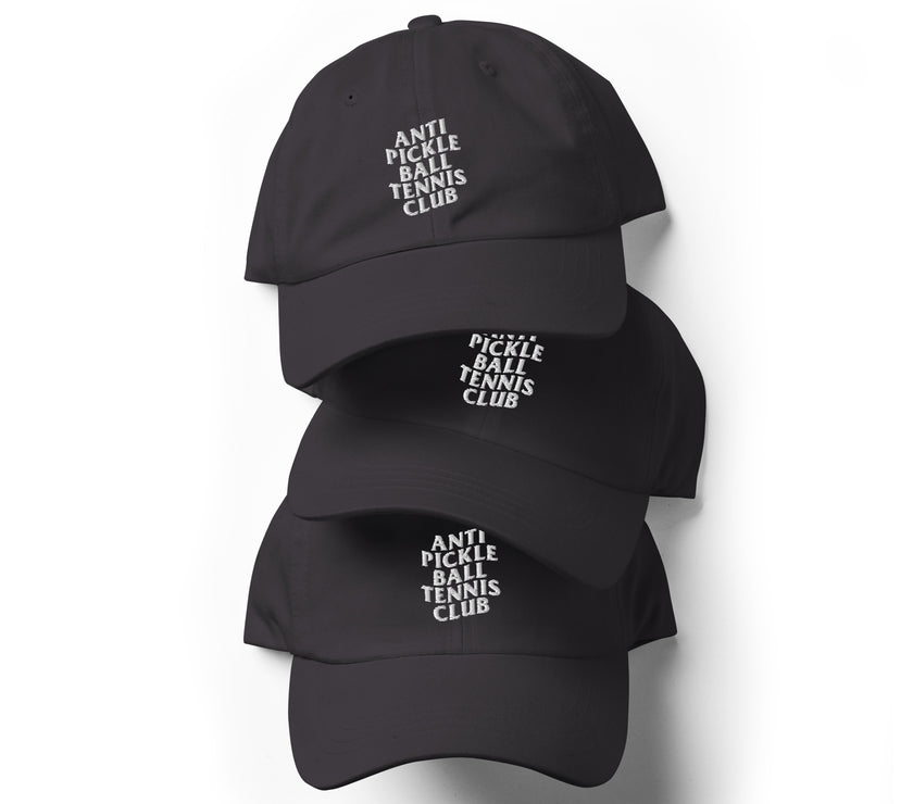 Anti Pickleball Tennis Club Dad hat