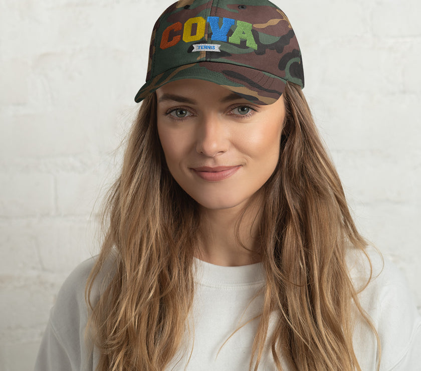 CoVA Tennis Rainbow Dad hat