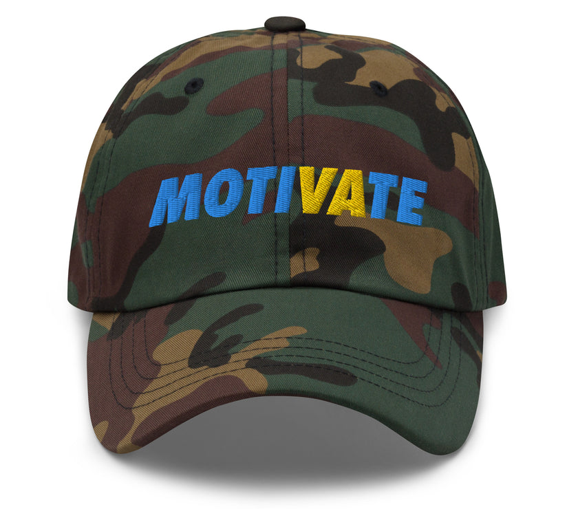 MOTIVATE by CoVA Tennis Dad hat