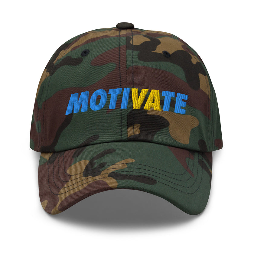 MOTIVATE by CoVA Tennis Dad hat