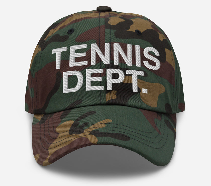 Tennis Dept Dad hat by CoVA Tennis