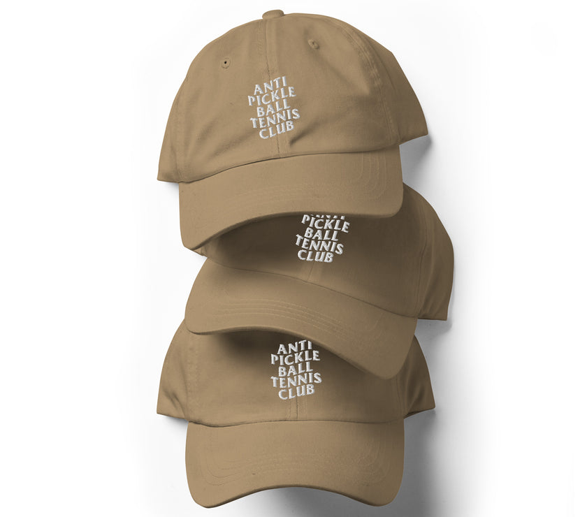 Anti Pickleball Tennis Club Dad hat