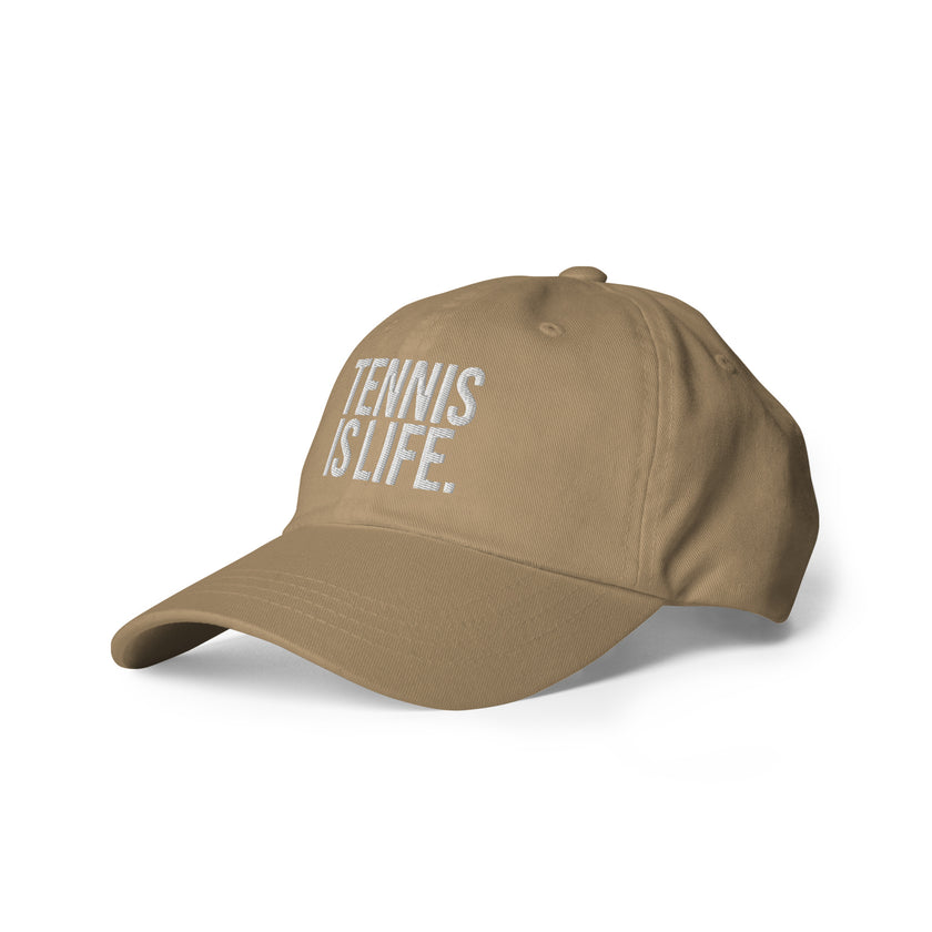 Tennis is LIfe Dad hat by CoVA Tennis