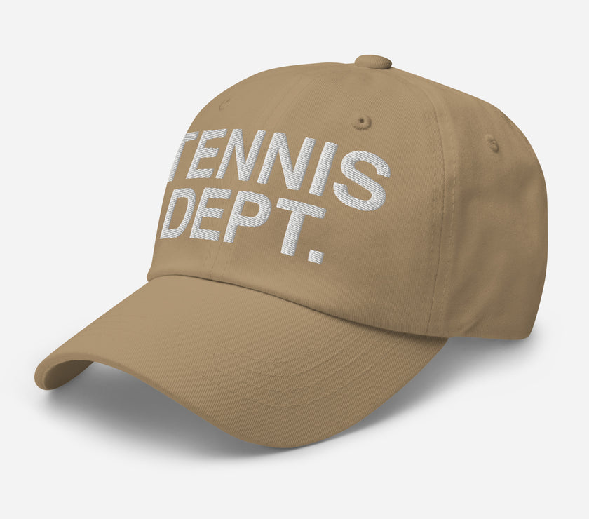 Tennis Dept Dad hat by CoVA Tennis