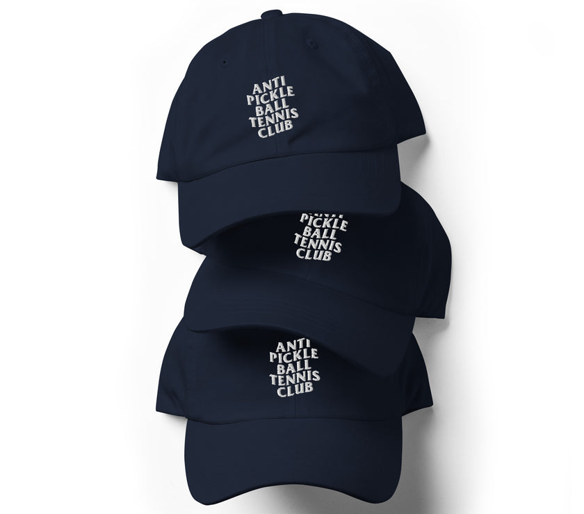 Anti Pickleball Tennis Club Dad hat