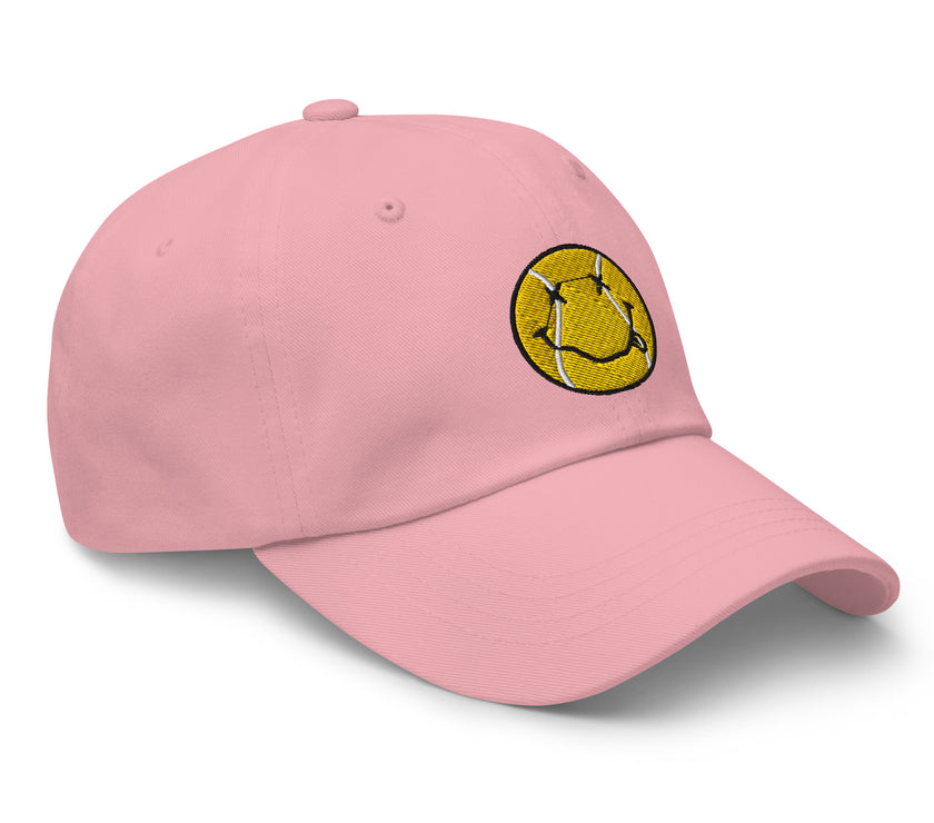 Smiling Tennis Ball by CoVA Tennis Dad hat