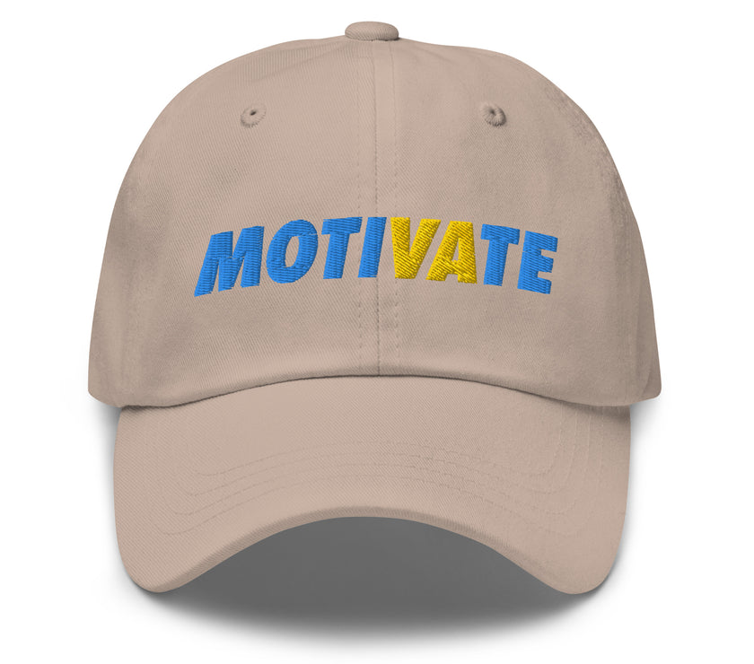 MOTIVATE by CoVA Tennis Dad hat