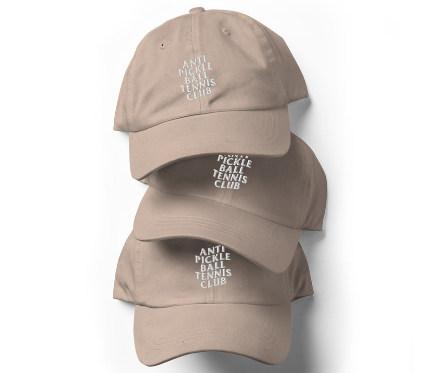 Anti Pickleball Tennis Club Dad hat