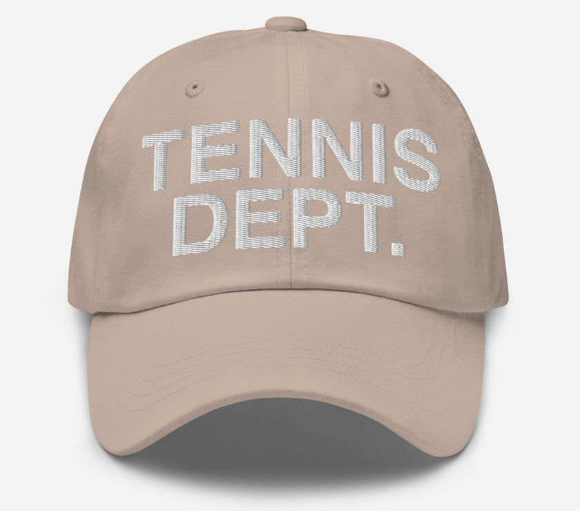 Tennis Dept Dad hat by CoVA Tennis